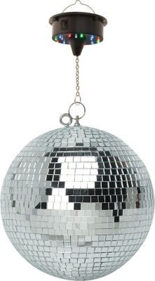 Jeu de lumières FX-LAB Boule à Facettes 50cm + Moteur boule LED