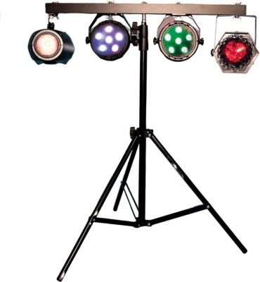 Jeu de lumières FX-LAB Kit éclairage/Support  DJ 4 voies FX-Lab