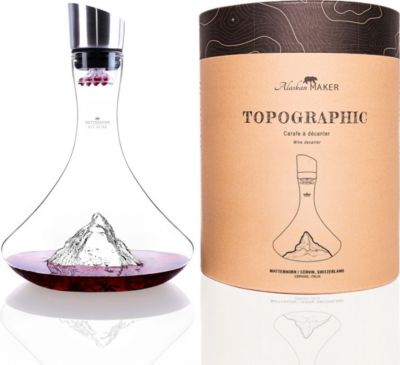 Carafe ALASKAN MAKER à vin  : Mont Matterhorn Carafe ALASKAN MAKER à vin  : Mont Matterhorn