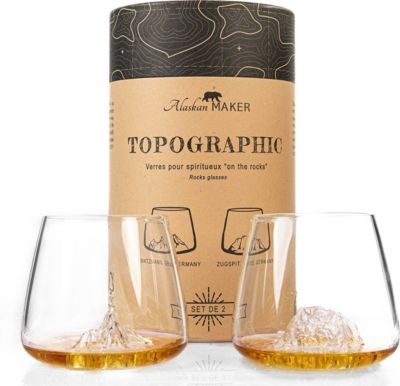 Coffret Verre à whisky ALASKAN MAKER : Zugspitze & Watzmann Coffret Verre à whisky ALASKAN MAKER : Zugspitze & Watzmann