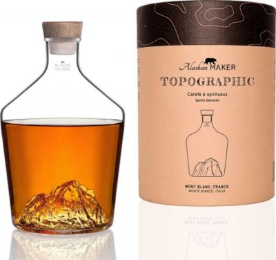 Carafe ALASKAN MAKER à spiritueux : Mont Blanc