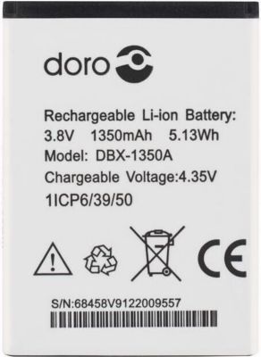 Batterie téléphone portable pour Doro 3.7V 1500mAh - Batterie électronique | AllBatteries