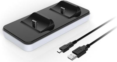 Chargeur SUBSONIC Station de recharge pour 2 manettes PS5