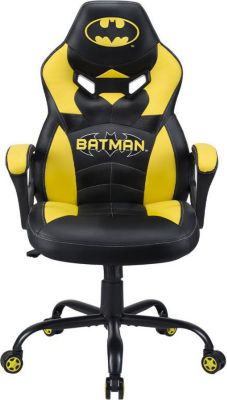 Chaise gaming SUBSONIC Chaise gaming Batman, fauteuil gamer noi