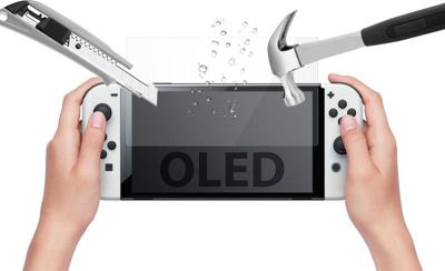 Protection en verre trempé pour console Nintendo Switch