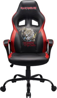 Chaise gaming SUBSONIC Chaise gaming Iron Maiden, fauteuil game Chaise gaming SUBSONIC Chaise gaming Iron Maiden, fauteuil game