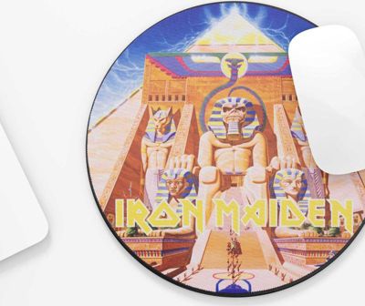Tapis de souris SUBSONIC Iron Maiden Tapis de souris Powerslave Tapis de souris SUBSONIC Iron Maiden Tapis de souris Powerslave