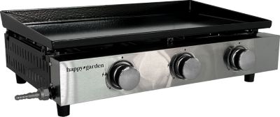 Plancha gaz HAPPY GARDEN Plancha au gaz MÉRIDA 3 brûleurs 6 kW
