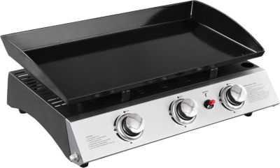 Plancha gaz HAPPY GARDEN Plancha au gaz SÉVILLE - 3 brûleurs 7,5k