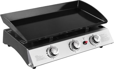 Plancha gaz HAPPY GARDEN Plancha au gaz SÉVILLE - 3 brûleurs 7,5k