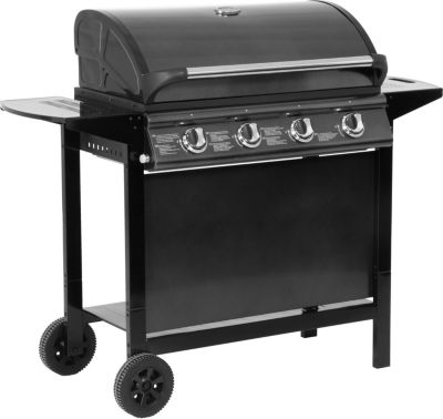 Barbecue gaz HAPPY GARDEN Barbecue au gaz RENO - 4 brûleurs avec t Barbecue gaz HAPPY GARDEN Barbecue au gaz RENO - 4 brûleurs avec t