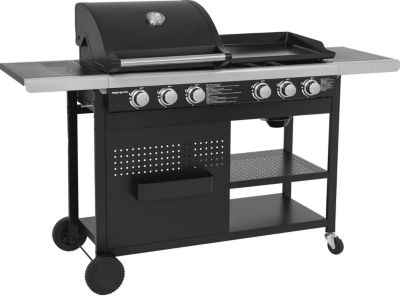 Barbecue gaz HAPPY GARDEN Barbecue duo au gaz VESUVIO - 3 brûleurs