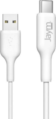 Câble USB JAYM USB vers Type-C 2,4A 2M Synchronisation