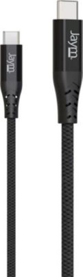 Câble USB JAYM USB-C vers USB-C 3A PD 60W Renforcé 1,5m