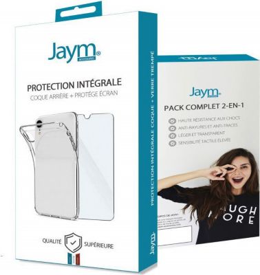 Coque JAYM JAYM - Pack Intégral Coque + Verre pour