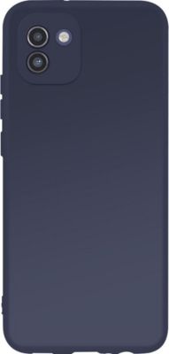 Coque JAYM Galaxy A03 4G Premium Silicone Bleu