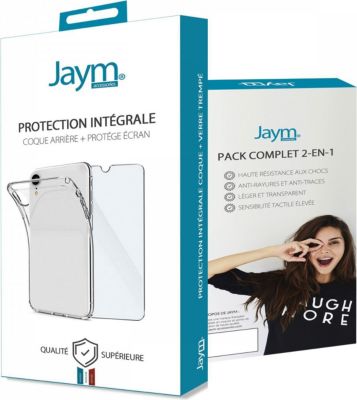 Coque JAYM JAYM - Pack Intégral Coque + Verre pour