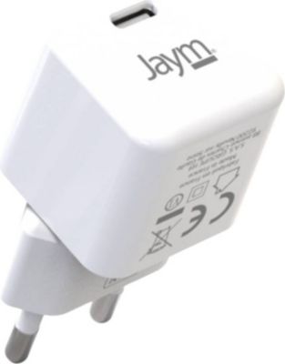 Chargeur JAYM Jaym Chargeur Secteur USB-C 30W avec Tec