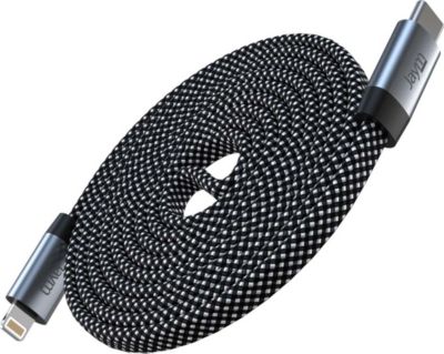 JAYM Charge 3A et Synchro USB-C vers Lightnin