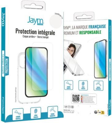Coque JAYM JAYM - Pack Intégral Coque + Verre pour