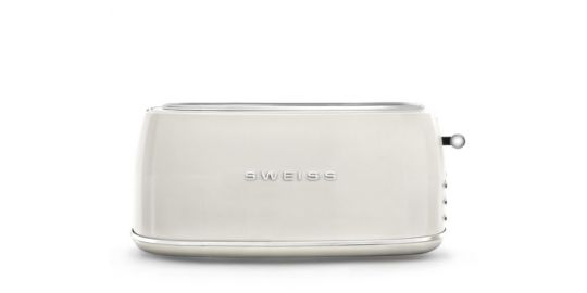 Grille-pain SWEISS + bouilloire vintage crème pack GRVKTL8