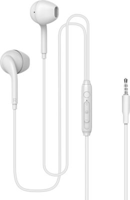 Écouteurs Intra-auriculaires Filaires Jack 3,5 mm Forever - Blanc