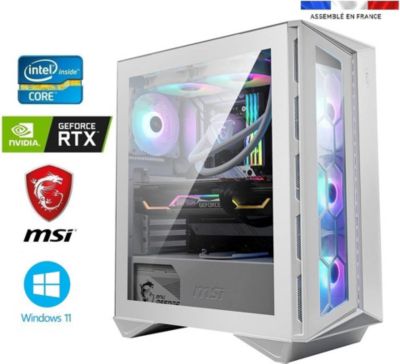 PC Gamer IDEES JEUX MSI Mag Forge 100R - R7 RTX4060Ti