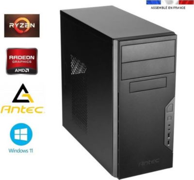 Unité centrale IDEES JEUX Antec VSK3 R7-5700G-16Go-2To