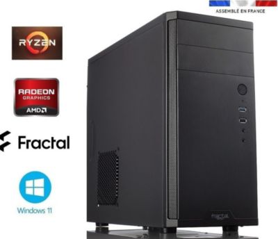 Unité centrale IDEES JEUX Fractal D3 R7-5700G-32Go-1To