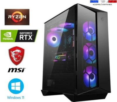 PC Gamer IDEES JEUX MSI 110R R7-5700X-RTX5060G-32Go-2To