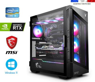 Sedatech Pack PC Gamer Pro • Intel i9-12900KF • RTX3090 • 32Go RAM