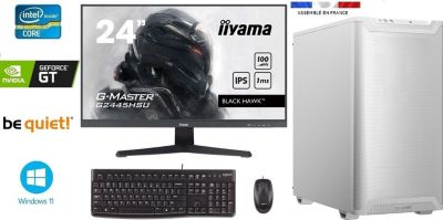 Unité centrale IDEES JEUX Pack Base 501 I9-12900KF-GT710-64G-1To