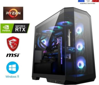 PC Gamer IDEES JEUX MSI M100R PZ - R7-5700X-3050-32Go-1To