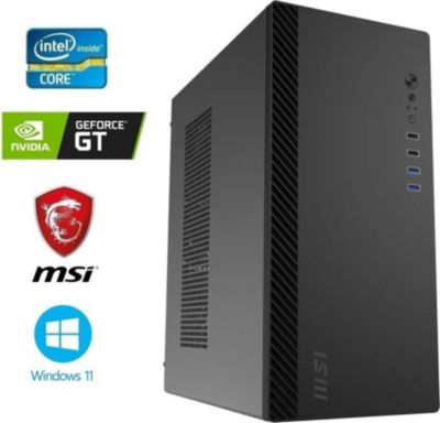Unité centrale IDEES JEUX MSI PRO Shield I7-14700F-GT710-32Go-2To