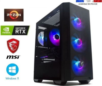 PC Gamer MSI MSI M100R R7-5700X-5070-32Go-SSD2To