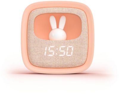 Réveil MOBILITY ON BOARD Billy Clock Lapin Rose