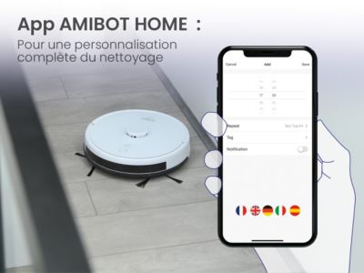 AMIBOT PURE LASER application Amibot Home