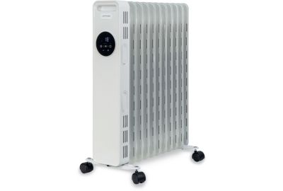 Radiateur d'appoint bain d'huile 1500W, 3 niveaux de chauffage, minuterie  24h et mode Eco, avec télécommande , OCE-D01-1500 OPTIMEO (Marque française)