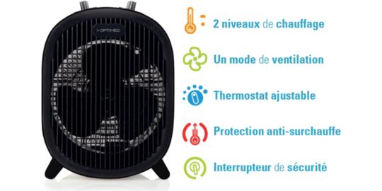 Chauffage OPTIMEA OCE-A01-2000N