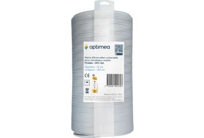 Gaine OPTIMEA evac univ pour clim 13 cm