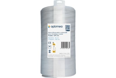 Climatiseur Accessoire OPTIMEA Evac univ pour clim 15 cm