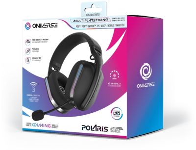 Casque gamer ONIVERSE Polaris Eclipse Black