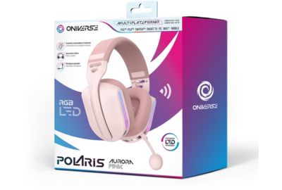 Casque gamer ONIVERSE Polaris Aurora Pink