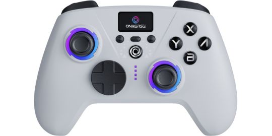 Manette ONIVERSE Aura avec Écran Sans fil Blanche