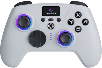 Manette ONIVERSE Aura avec Écran Sans fil Blanche