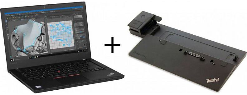 Ordinateur portable reconditionné LENOVO ThinkPad T470 - 8Go - SSD 256Go  Reconditionné