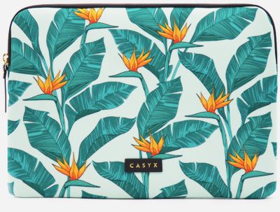 Housse CASYX Pour PC ou Macbook 13''Birds of Paradise