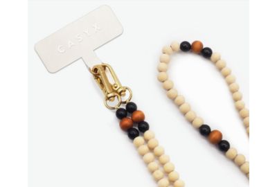 Cordon CASYX universel pour smartphone - Noir et Bois
