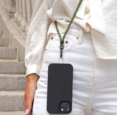 Cordon CASYX universel pour smartphone - Vert et Noir