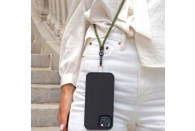 Cordon CASYX universel pour smartphone - Vert et Noir